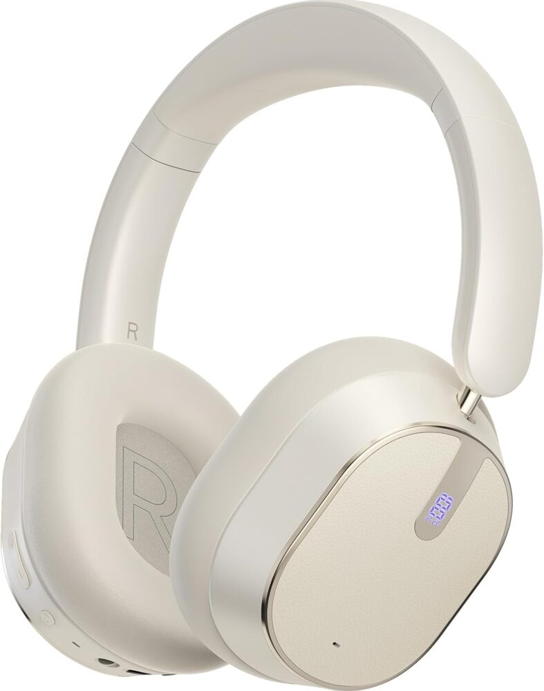 Hybrid Active Noise Cancelling Bluetooth Headphones Wireless Headphones