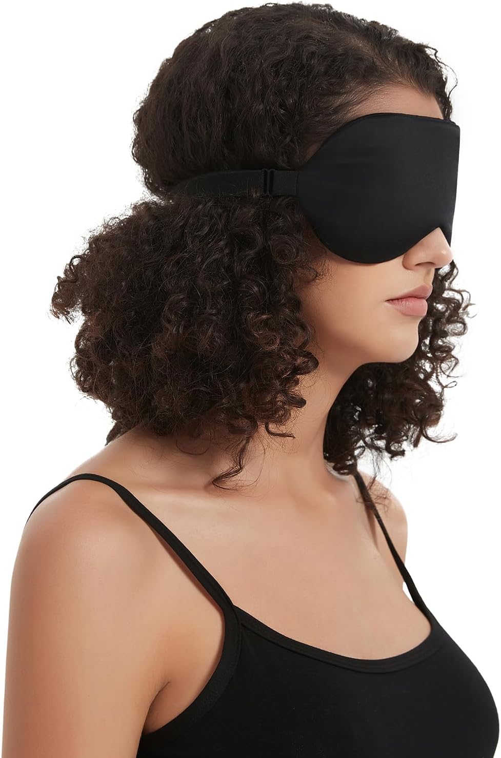 Alaska Bear Sleep Mask Silk Eye Cover with Shaped Pad, Machine Washable - Image 5