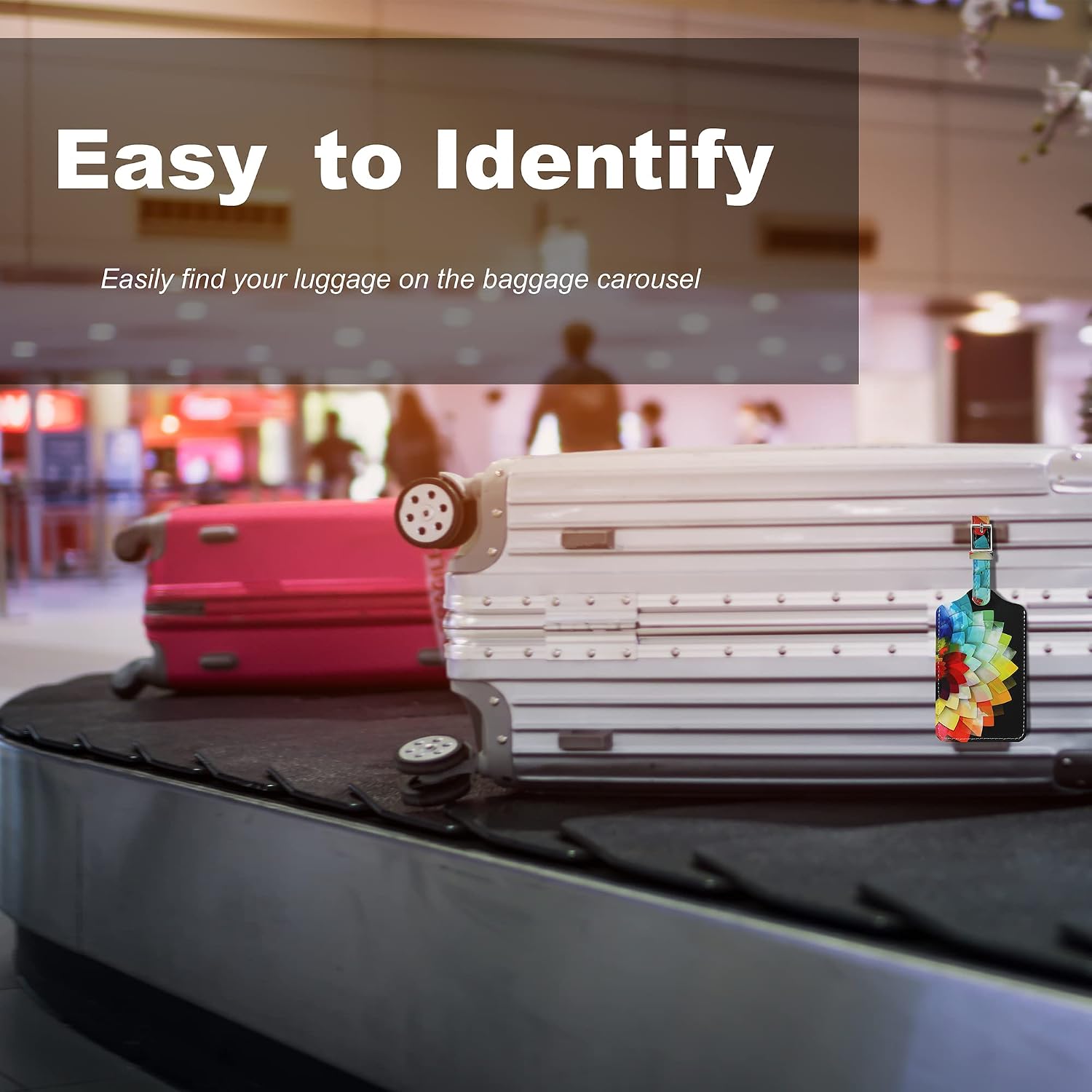 Sodsay Luggage Tags for Suitcases Baggage Travel Essentials - Image 2